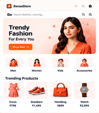 Fashion store template
